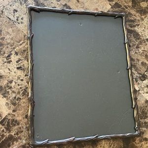 3/$10 Brown & bronze 8x10 picture frame